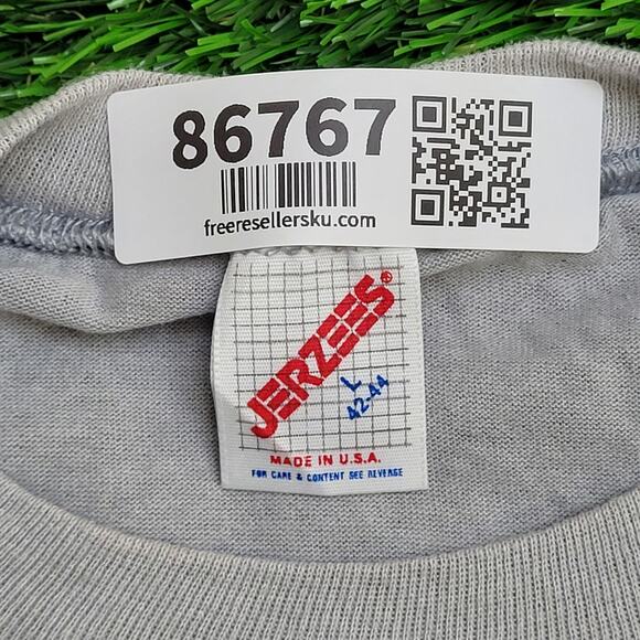 Vintage 80s Tedges Shirt Large 21x25 Mandala-Style Crop USA - Picture 7 of 14